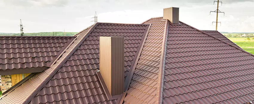 Residential Chimney Flashing Restoration in Albany, NY