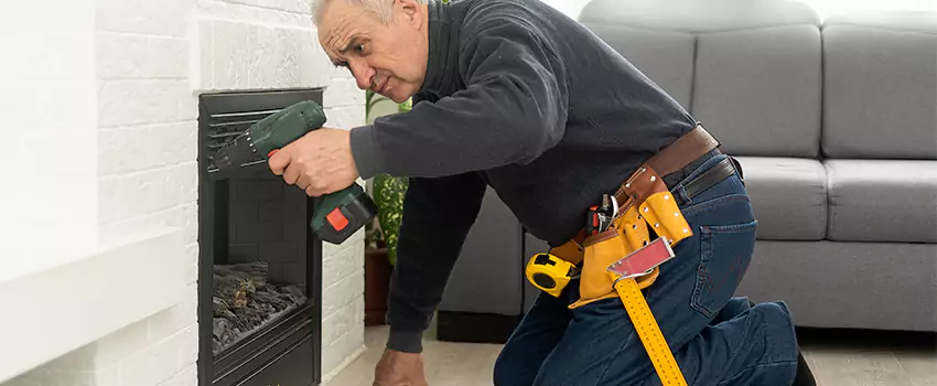 New Indoor Fireplace Installation in Albany, New York